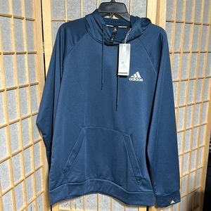 Adidas Training Hoodie Large Navy Blue NWT